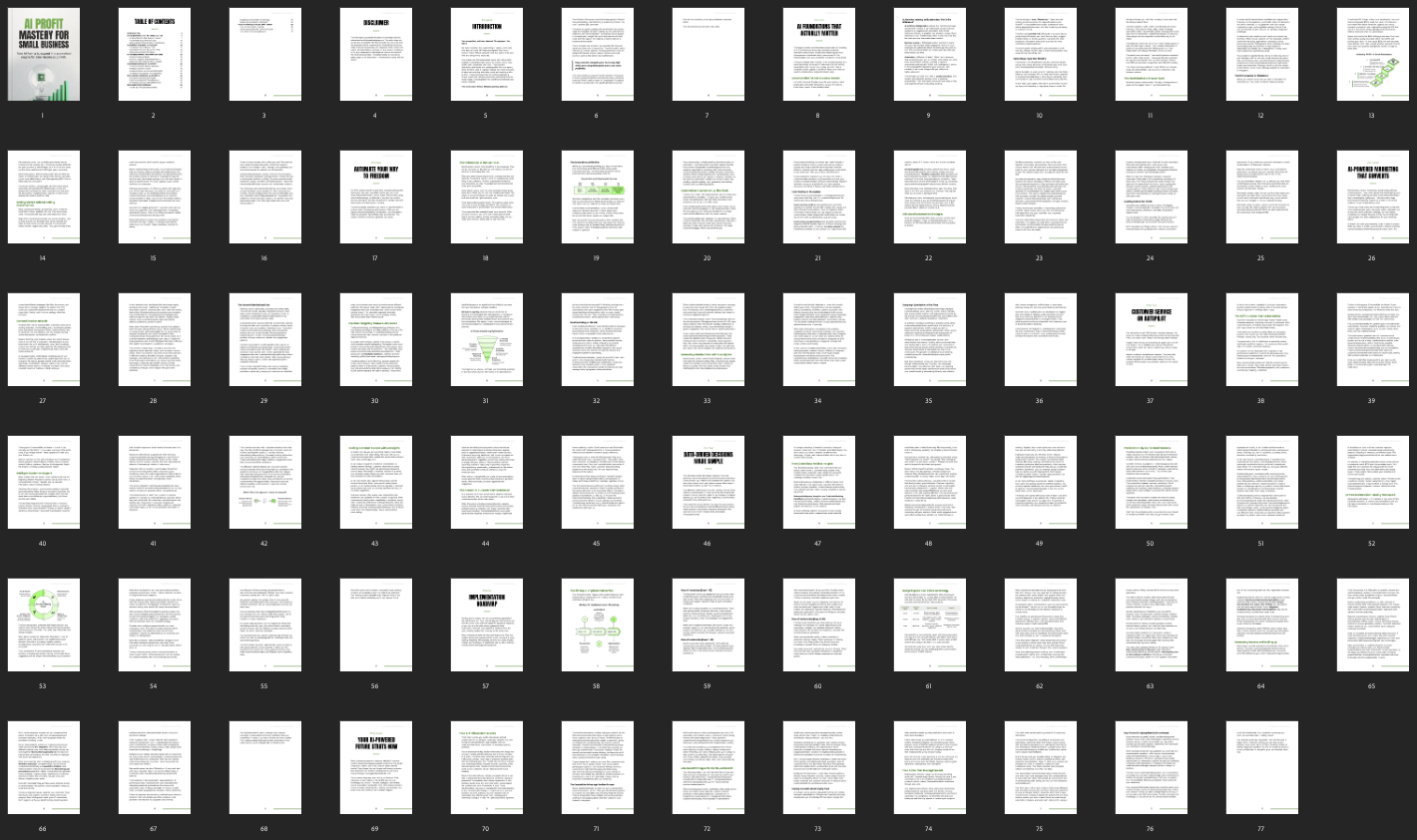 AI Profit Mastery: Boost Small Business Revenue