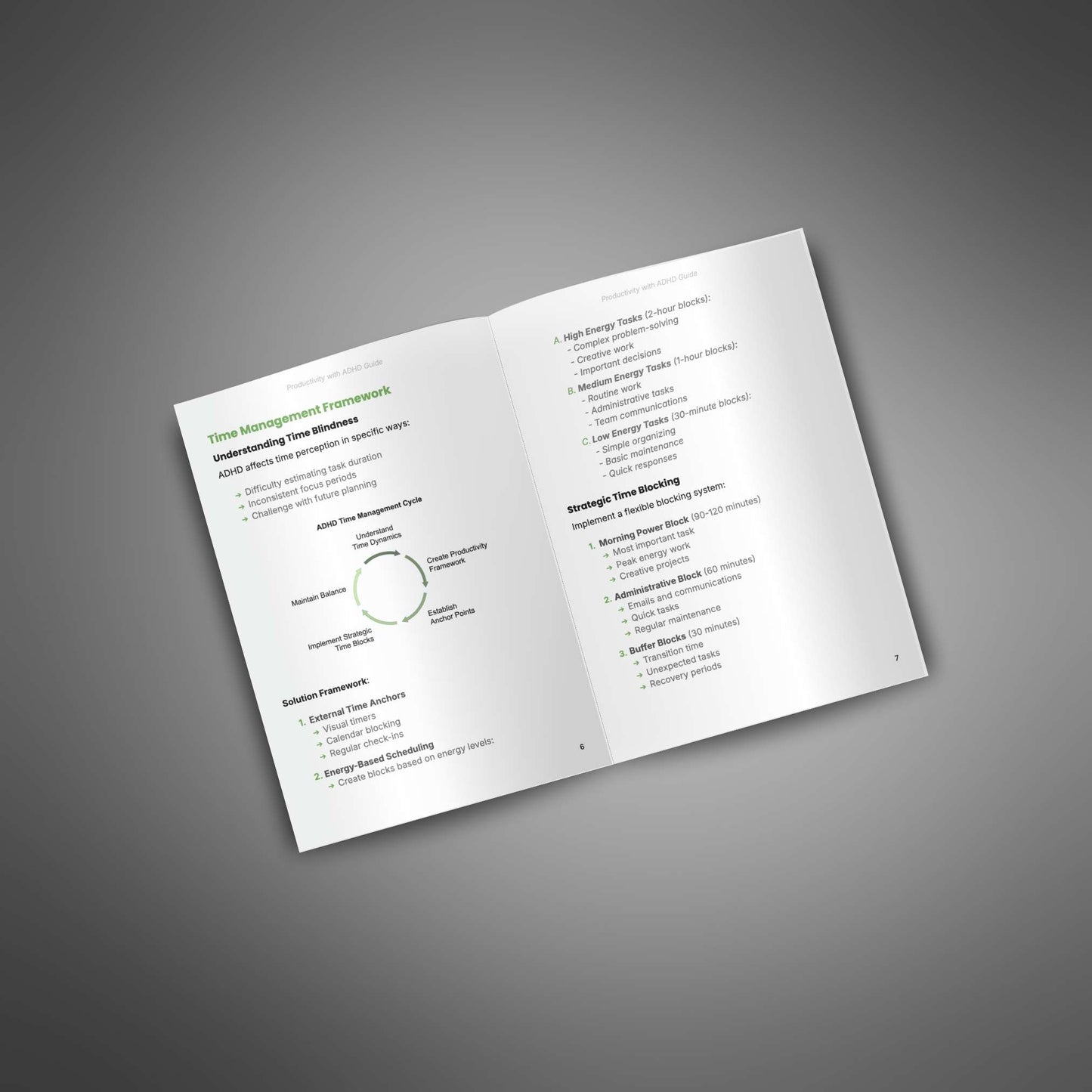 ADHD Productivity Guide - Work With Your Brain