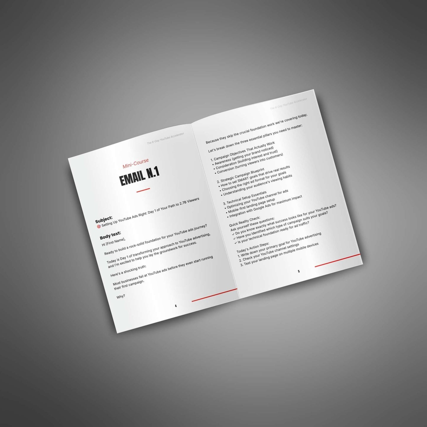 6-Day YouTube Accelerator: Master YouTube Ads Fast