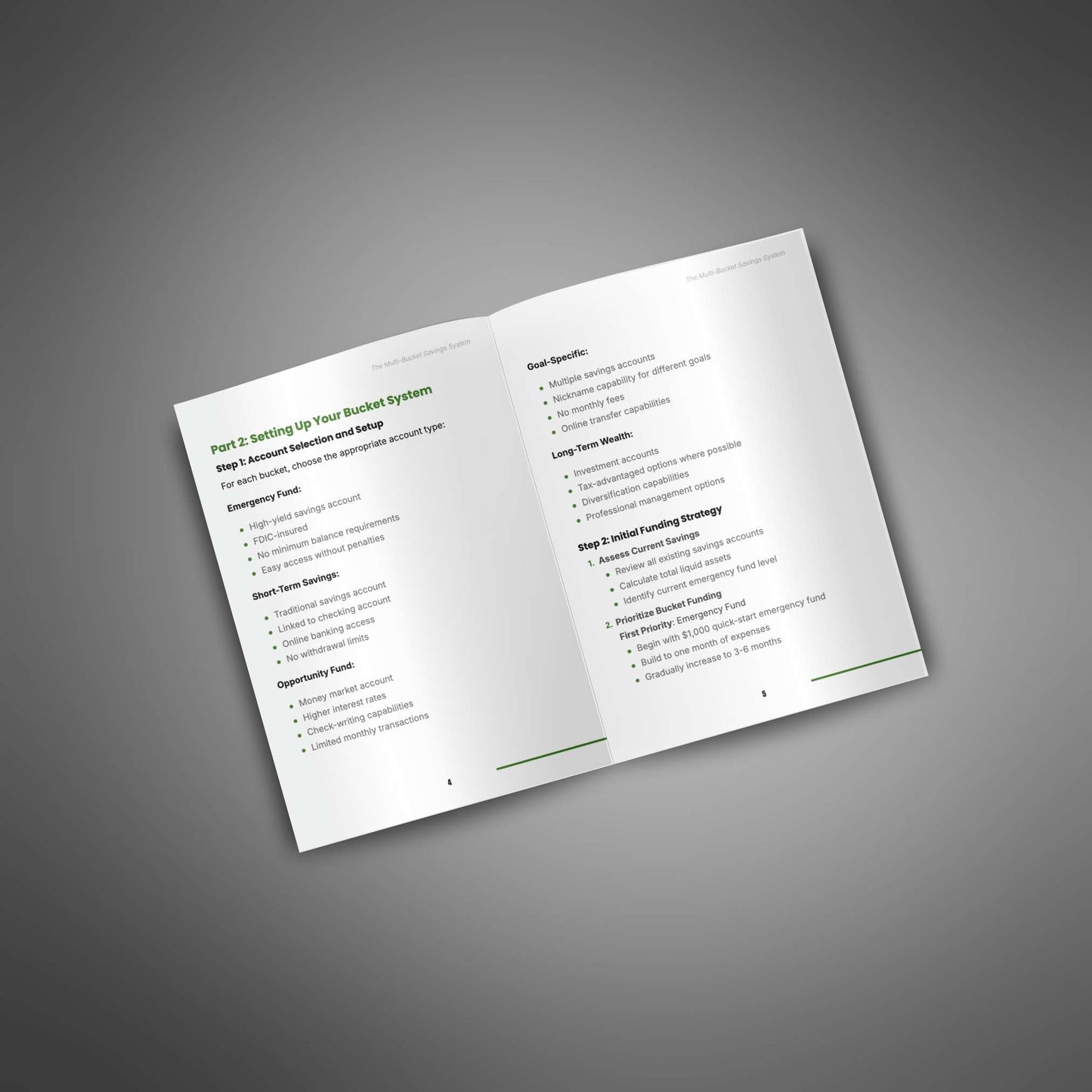 Multi-Bucket Savings System: Organize Your Money